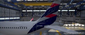 MSFS 2020 Chile Livery Mod: A32NX Latam Chile A320Neo Cc-Bhe (Image #2)