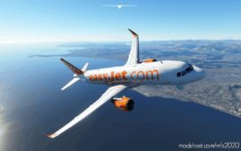 MSFS 2020 Airbus Livery Mod: A32NX Airbus A320 NX Easyjet.com (Flybywire) (Image #2)