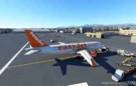 MSFS 2020 Airbus Livery Mod: A32NX Airbus A320 NX Easyjet.com (Flybywire) (Image #4)