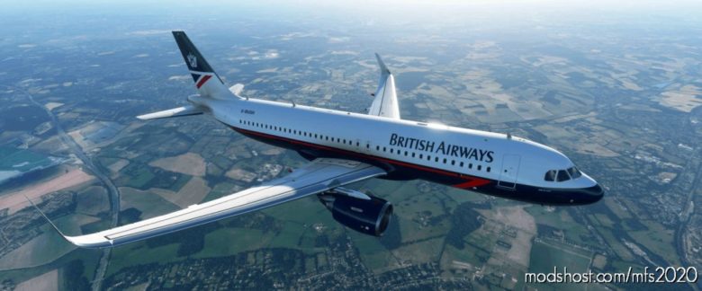 FBW A32NX British Airways (Landor) | 4K for Microsoft Flight Simulator 2020