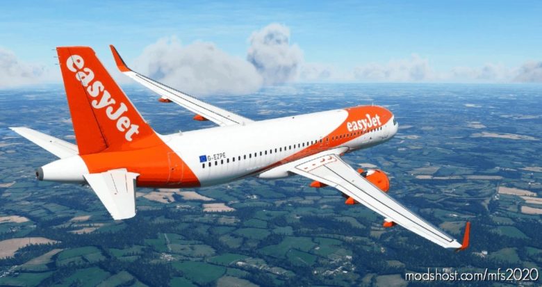 Easyjet A320Neo (Dirty) [8K] – FBW A32NX V1.1 for Microsoft Flight Simulator 2020
