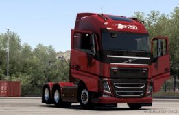 ETS2 Volvo Part Mod: Animated Doors 1.40.X (Featured)