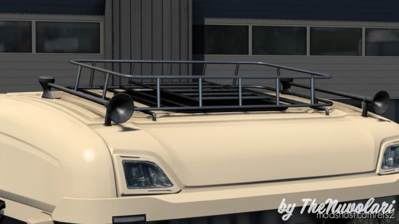 Painted And Chrome Roofracks For Scania Next-Gen for Euro Truck Simulator 2