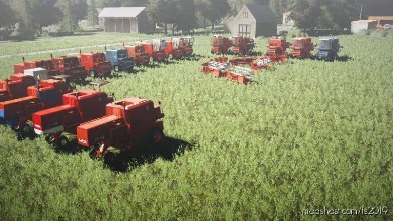 Bizon Z040, Z050, Z055, Z056, Z057, 5056 for Farming Simulator 19