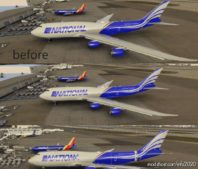 747-8 Draw Distance FIX. for Microsoft Flight Simulator 2020