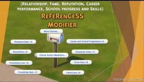 Referencess Modifier for The Sims 4