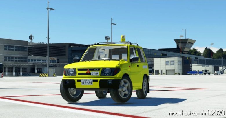 [Drivable] CAR Mitsubishi Pajero V1.2.1 for Microsoft Flight Simulator 2020