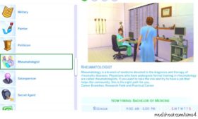 Sims 4 Mod: The Ultimate Rheumatologist Career (Image #6)