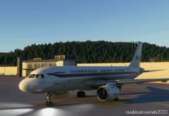 MSFS 2020 A320 Livery Mod: A32NX A320 NEO | Scandinavian Airlines System / SAS 8K (Image #2)