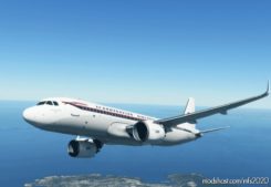 MSFS 2020 A320 Livery Mod: A32NX A320 NEO | Scandinavian Airlines System / SAS 8K (Image #3)