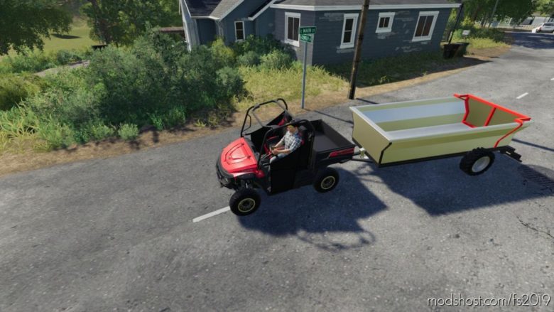 ATV Trailer V1.4 for Farming Simulator 19