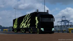 ETS2 Scania Mod: Glowing Trucks And Trailers (MP) 1.40 (Image #3)