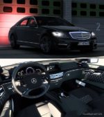 ATS Mercedes-Benz Car Mod: S65 AMG W221 2012 V3 1.40 (Image #4)