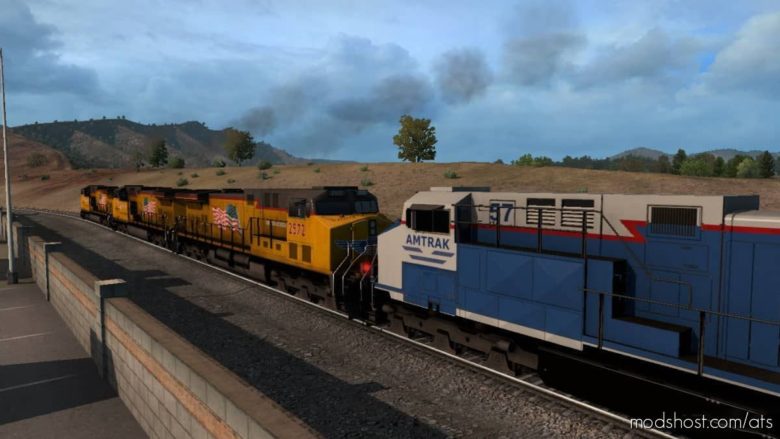 Short Trains Addon For Improved Trains V3.7.2 [1.40] for American Truck Simulator