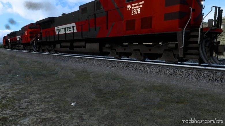 Real Traffic Density Compatibility Addon For Mod Improved Trains V3.7.2 [1.40] for American Truck Simulator