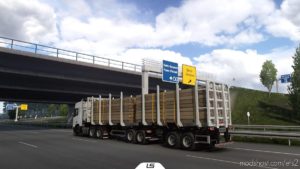 Metalesp Bi-Train Wood Transport 7 Axles V0.4.1 for Euro Truck Simulator 2