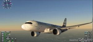 MSFS 2020 8K Livery Mod: A32NX FBW A320Neo Airbus Carbon Fibre (8K) (Image #2)