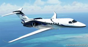 MSFS 2020 Cessna Livery Mod: Citation Longitude N233CL (Image #2)