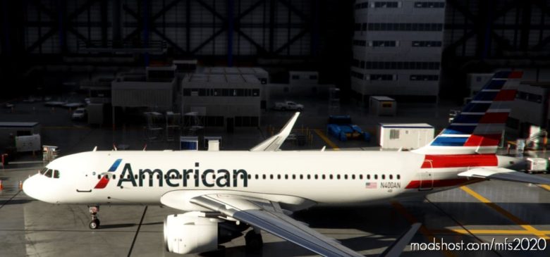 [A32NX] Flybywire | Airbus A320Neo American Airlines N400AN In 8K V1.0.3 for Microsoft Flight Simulator 2020