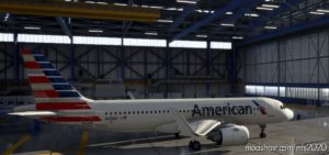 MSFS 2020 8K Livery Mod: A32NX Flybywire | Airbus A320Neo American Airlines N400AN In 8K V1.0.3 (Image #3)