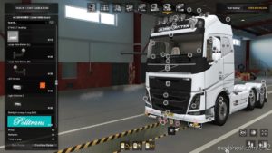 ETS2 Volvo Part Mod: Slots For The Volvo FH2012 (Image #2)