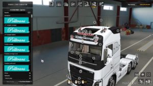 ETS2 Volvo Part Mod: Slots For The Volvo FH2012 (Image #4)