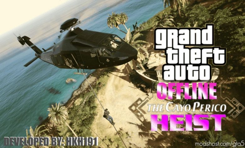 The Cayo Perico Heist In SP V1.0.5 for Grand Theft Auto V