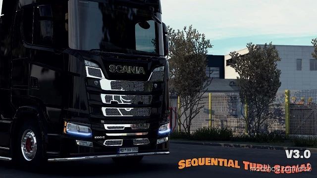 Sequential Turn Signal Mod V3.0 [1.40] for Euro Truck Simulator 2