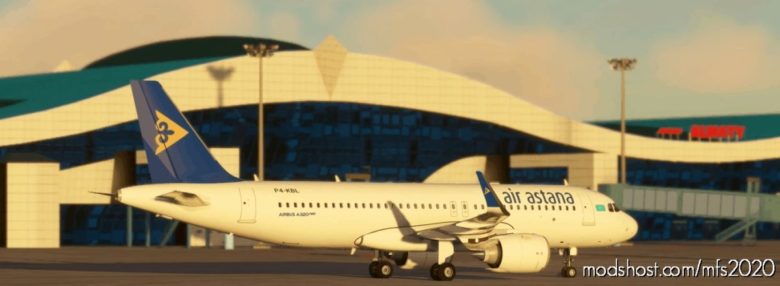 [A32NX] FBW A320 AIR Astana for Microsoft Flight Simulator 2020