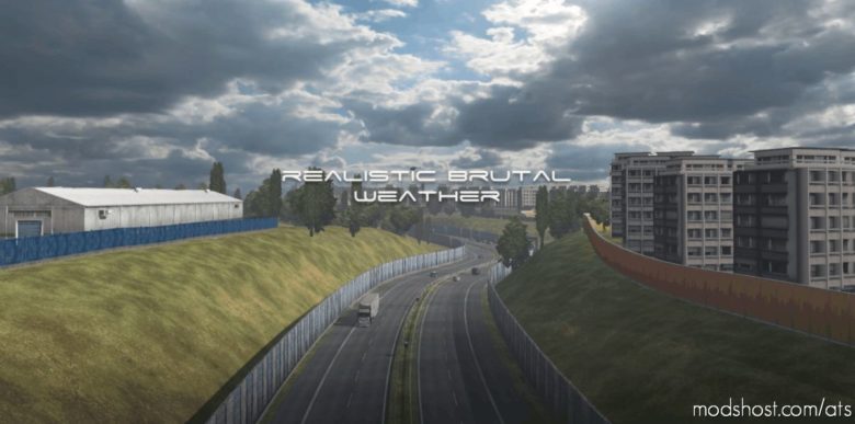 Realistic Brutal Weather V3.5 [1.40] for American Truck Simulator