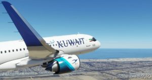 MSFS 2020 Kuwait Livery Mod: A32NX FBW A320 NEO Kuwait Airways (Image #2)