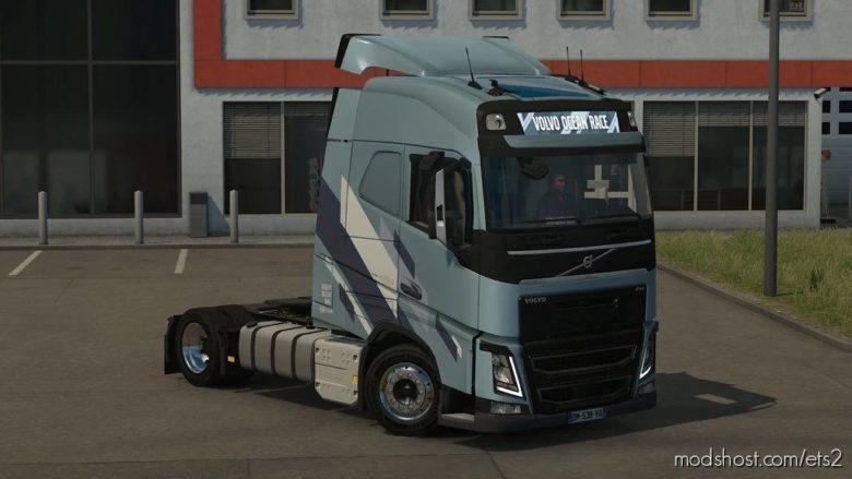 LOW Deck Chassis Addon For Eugene Volvo FH V1.5 Fixed [1.40] for Euro Truck Simulator 2