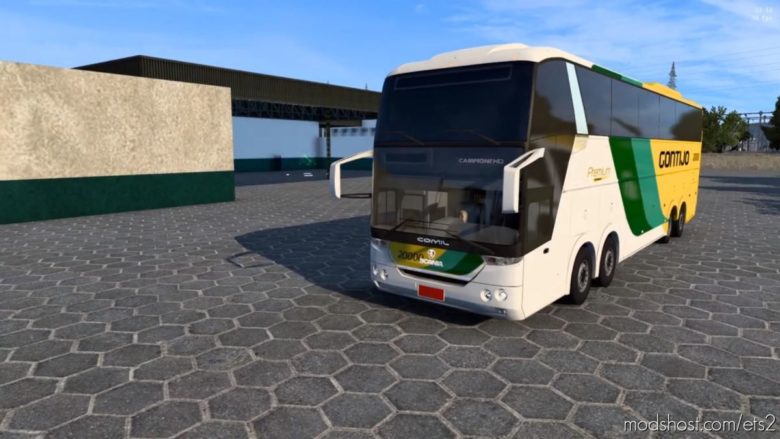 Comil HD 4.05 Scania 8×2 [1.40] for Euro Truck Simulator 2