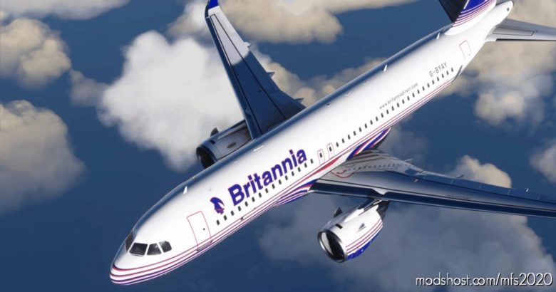 FBW A32NX Britannia Airways | 6K for Microsoft Flight Simulator 2020