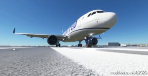 MSFS 2020 8K Livery Mod: A32NX 8K United Airlines Blue (Image #4)