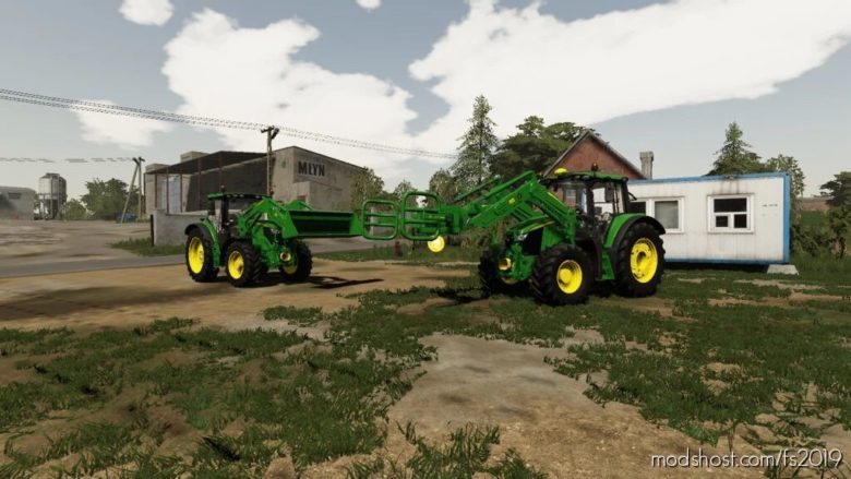 John Deere Front Loaders With Tools for Farming Simulator 19
