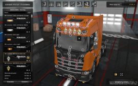 ETS2 Scania Part Mod: 50Keda Addon 1.40 (Image #2)