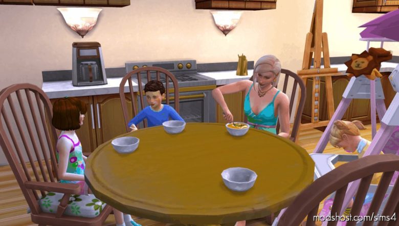 NO Autonomous Clean UP Dishes for The Sims 4