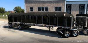 ATS Trailer Mod: MAC Flatbed Custom 1.40 (Featured)