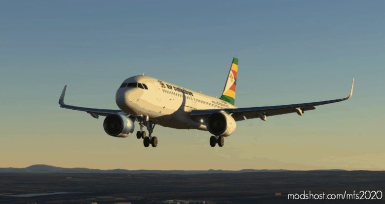 AIR Zimbabwe A32NX for Microsoft Flight Simulator 2020