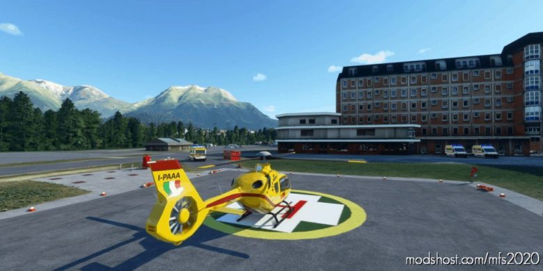 Elisuperficie Ospedale DI Belluno for Microsoft Flight Simulator 2020