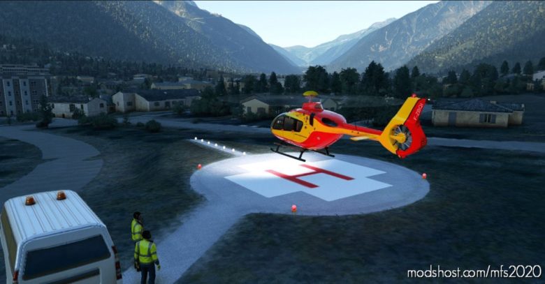 Helipad – Chamonix Hospital for Microsoft Flight Simulator 2020