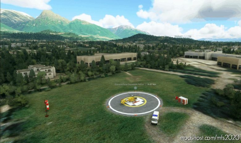 Elisuperficie Ospedale DI Feltre for Microsoft Flight Simulator 2020