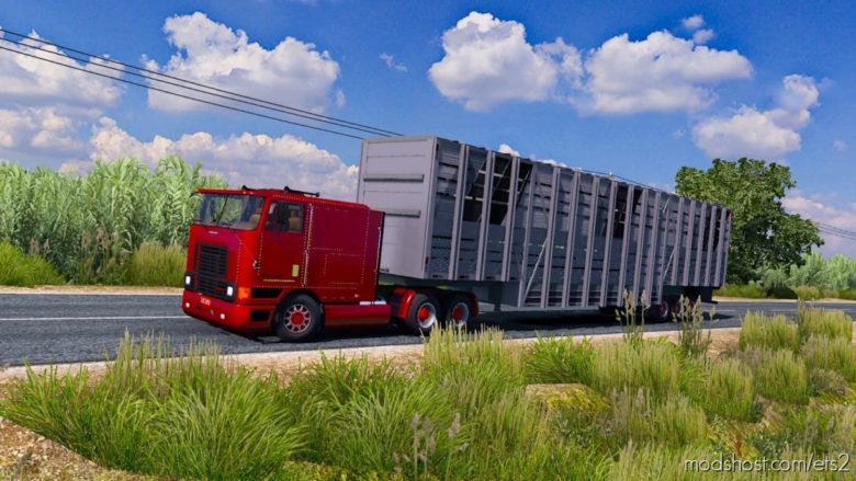 Internacional Edit BR Truck + BIG Livestock Trailer Mod [1.40] for Euro Truck Simulator 2