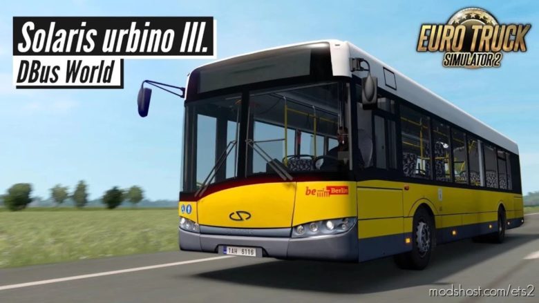 Solaris Urbino III 12 BVG V2.0.8 [1.40.X] for Euro Truck Simulator 2
