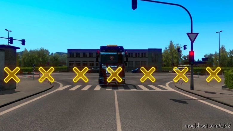 NO Barriers Signs [1.35 – 1.40] for Euro Truck Simulator 2