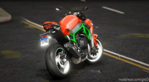 GTA 5 Vehicle Mod: 2020 Kawasaki Z-H2 (Image #3)