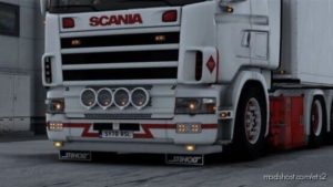 ETS2 Scania Part Mod: Orange Lights Pack 1.40 (Image #2)