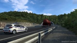 ETS2 Mod: Special Transport Escort Police V1.3 1.40 (Image #2)