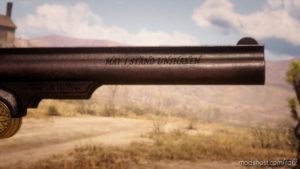 RDR2 Mod: MAY I Stand Unshaken Engraving (Image #2)